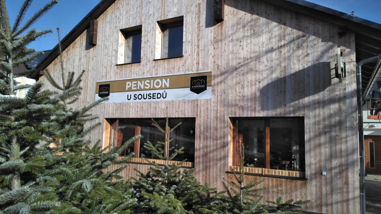 Pension A Restaurace U Sousedu Strazny Ngoại thất bức ảnh